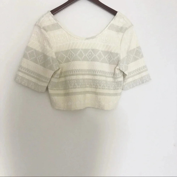 Rebecca Minkoff | NWOT James Boucle Crop Top - Picture 4 of 7